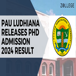 PAU Ludhiana Releases PhD Admission 2024 Result